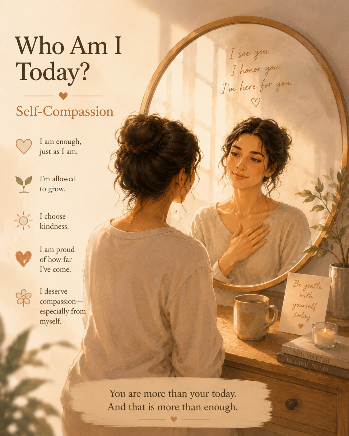 Who Am I Today? Self-Compassion, Reflection, and the Power of Listening